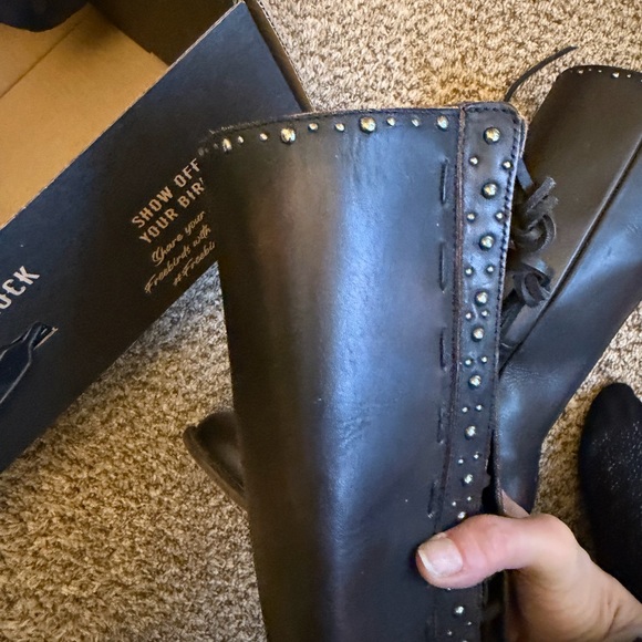 Freebird size 9 Contour Lace-Up Boots - Picture 5 of 13